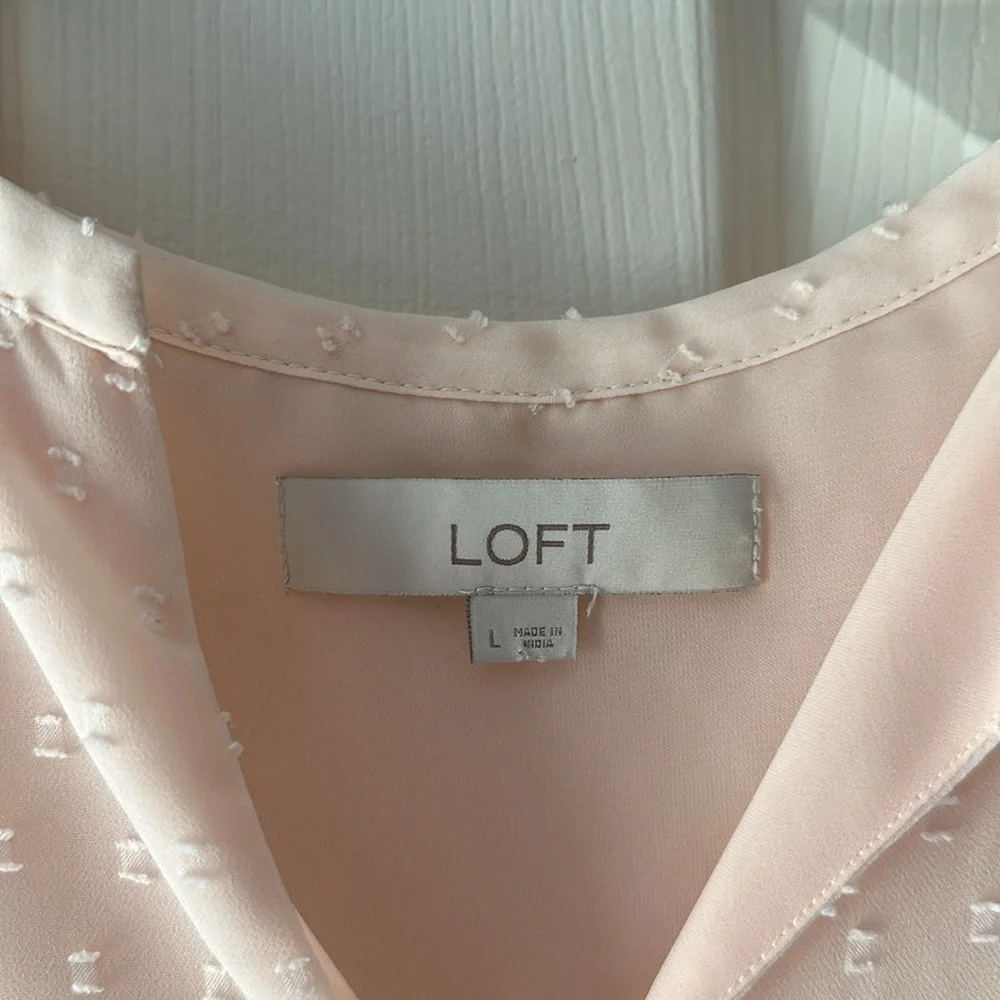 LOFT Peplum Blouse - Picture 2 of 3